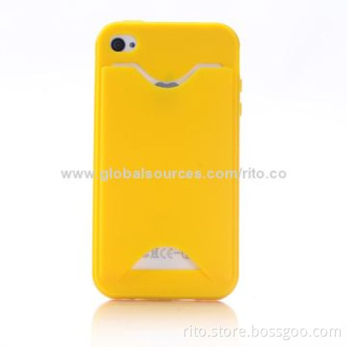 New Smartphone Case with Card Slot for iPhone 4/4s, iPhone 5/5s